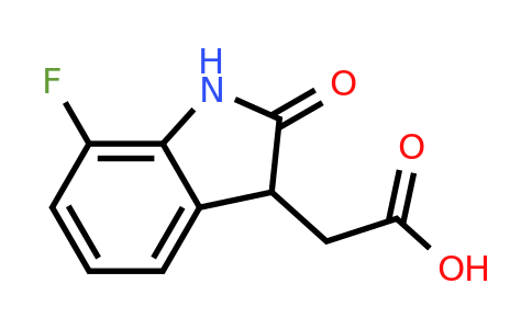 CAS 1368757-12-3 | 2-(7-Fluoro-2-oxo-2,3-dihydro-1H-indol-3-yl)acetic acid