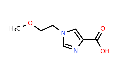 CAS 1368855-13-3 | 1-(2-Methoxyethyl)-1H-imidazole-4-carboxylic acid