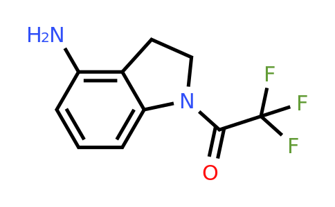 CAS 1368864-43-0 | 1-(4-Amino-2,3-dihydro-1H-indol-1-yl)-2,2,2-trifluoroethan-1-one