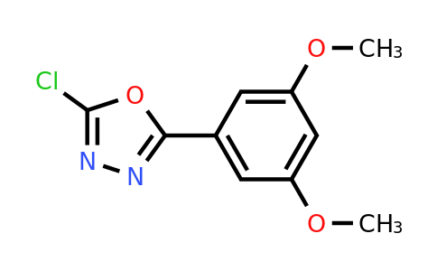 CAS 1368959-15-2 | 2-Chloro-5-(3,5-dimethoxyphenyl)-1,3,4-oxadiazole