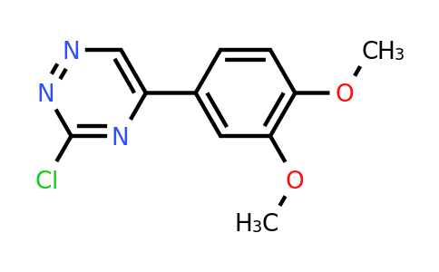 CAS 1369080-30-7 | 3-Chloro-5-(3,4-dimethoxyphenyl)-1,2,4-triazine
