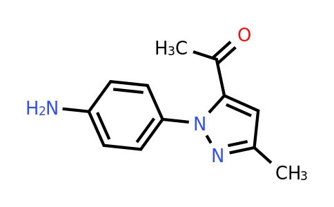 CAS 1369084-67-2 | Ethanone, 1-[1-(4-aminophenyl)-3-methyl-1H-pyrazol-5-YL]-