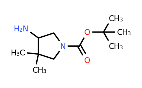 CAS 1369146-35-9 | tert-butyl 4-amino-3,3-dimethylpyrrolidine-1-carboxylate