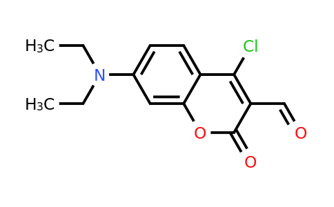 CAS 136918-66-6 | 4-chloro-7-(diethylamino)-2-oxo-2H-chromene-3-carbaldehyde
