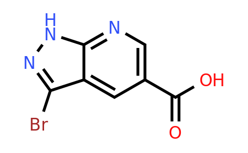 CAS 1369233-23-7 | 3-bromo-1H-pyrazolo[3,4-b]pyridine-5-carboxylic acid