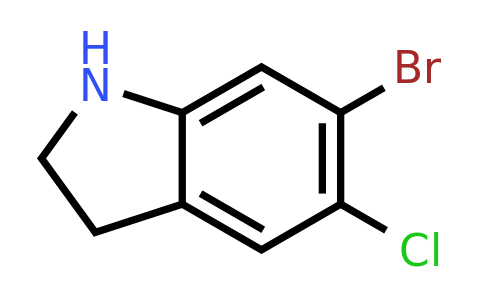CAS 1369237-21-7 | 6-Bromo-5-chloro-2,3-dihydro-1H-indole