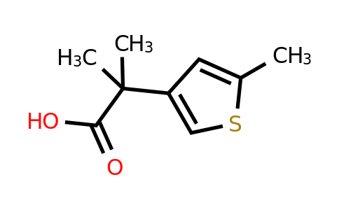 CAS 1369238-28-7 | 2-methyl-2-(5-methylthiophen-3-yl)propanoic acid