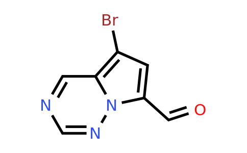 CAS 1369239-97-3 | 5-bromopyrrolo[2,1-f][1,2,4]triazine-7-carbaldehyde