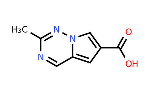CAS 1369341-82-1 | 2-methylpyrrolo[2,1-f][1,2,4]triazine-6-carboxylic acid