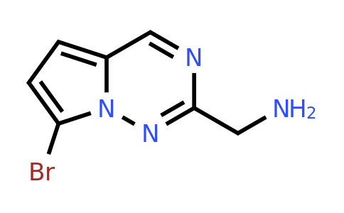 CAS 1369353-34-3 | 1-{7-bromopyrrolo[2,1-f][1,2,4]triazin-2-yl}methanamine