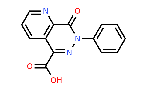 8-oxo-7-phenyl-7,8-dihydropyrido[2,3-d]pyridazine-5-carboxylic acid