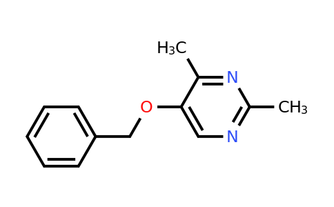 CAS 1369766-97-1 | 5-(Benzyloxy)-2,4-dimethylpyrimidine
