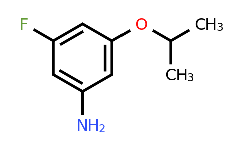 CAS 1369777-17-2 | 3-fluoro-5-(propan-2-yloxy)aniline