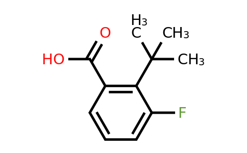 CAS 1369777-27-4 | 2-tert-butyl-3-fluorobenzoic acid