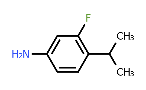 CAS 1369809-48-2 | 3-fluoro-4-(propan-2-yl)aniline