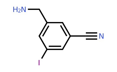 CAS 1369927-71-8 | 3-(Aminomethyl)-5-iodobenzonitrile