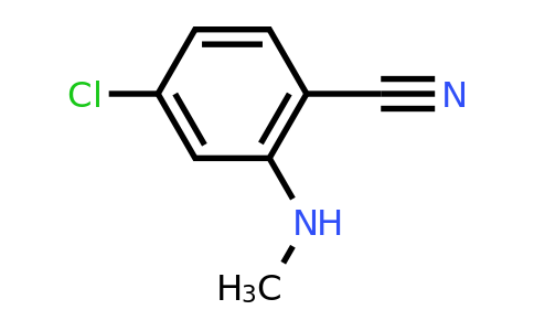 CAS 1369935-45-4 | 4-chloro-2-(methylamino)benzonitrile