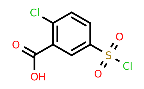 CAS 137-64-4 | 2-Chloro-5-(chlorosulfonyl)benzoic acid