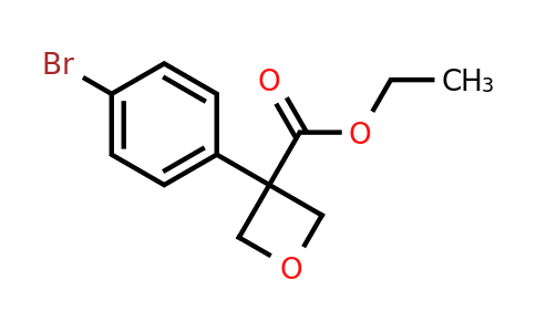 CAS 1370035-61-2 | ethyl 3-(4-bromophenyl)oxetane-3-carboxylate