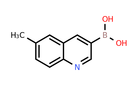 CAS 1370040-78-0 | (6-Methylquinolin-3-yl)boronic acid