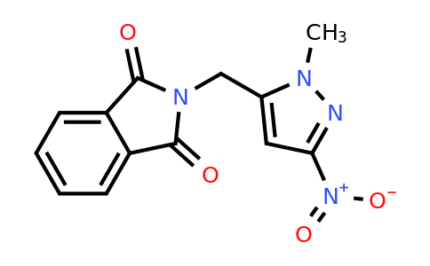 CAS 1370050-61-5 | 2-((1-Methyl-3-nitro-1H-pyrazol-5-yl)methyl)isoindoline-1,3-dione