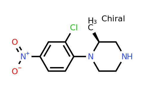 CAS 1370419-30-9 | (S)-1-(2-chloro-4-nitrophenyl)-2-methylpiperazine