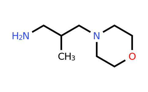 CAS 137048-92-1 | 2-Methyl-3-(morpholin-4-yl)propan-1-amine