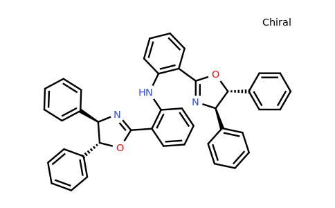 CAS 1370549-65-7 | Bis(2-((4R,5R)-4,5-diphenyl-4,5-dihydrooxazol-2-yl)phenyl)amine