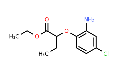 CAS 1370599-87-3 | Ethyl 2-(2-amino-4-chlorophenoxy)butanoate