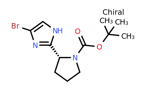 CAS 1370600-56-8 | tert-butyl (2R)-2-(4-bromo-1H-imidazol-2-yl)pyrrolidine-1-carboxylate