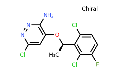 CAS 1370651-29-8 | 6-chloro-4-[(1R)-1-(2,6-dichloro-3-fluorophenyl)ethoxy]pyridazin-3-amine