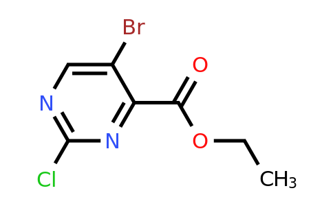 CAS 1370725-06-6 | Ethyl 5-bromo-2-chloropyrimidine-4-carboxylate