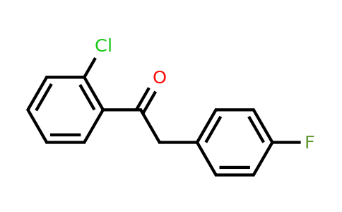 CAS 137101-74-7 | 1-(2-Chlorophenyl)-2-(4-fluorophenyl)ethan-1-one