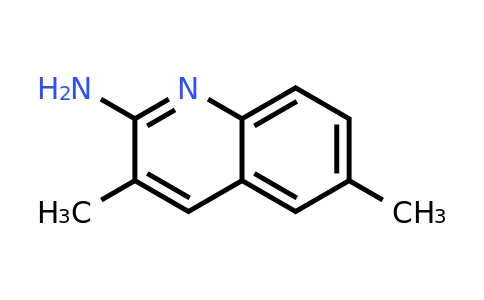 CAS 137110-39-5 | 2-Amino-3,6-dimethylquinoline