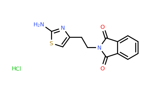 CAS 137118-00-4 | 2-(2-(2-Aminothiazol-4-yl)ethyl)isoindoline-1,3-dione hydrochloride