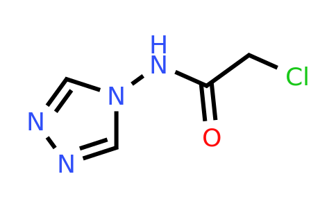 CAS 137141-14-1 | 2-Chloro-N-(4H-1,2,4-triazol-4-yl)acetamide