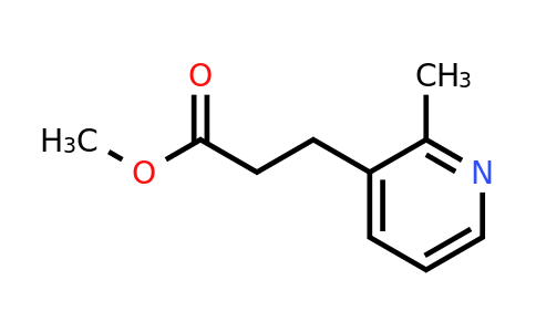 CAS 137146-30-6 | 3-(2-Methyl-pyridin-3-yl)-propionic acid methyl ester