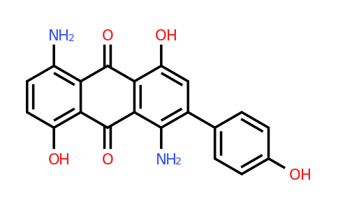 CAS 13716-91-1 | 1,5-Diamino-4,8-dihydroxy-2-(4-hydroxyphenyl)anthracene-9,10-dione