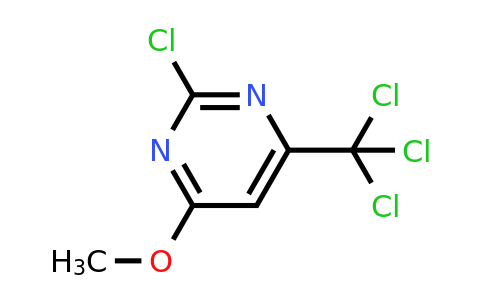 CAS 137161-14-9 | 2-Chloro-4-methoxy-6-(trichloromethyl)pyrimidine