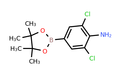 CAS 1371630-51-1 | 2,6-Dichloro-4-(4,4,5,5-tetramethyl-1,3,2-dioxaborolan-2-yl)aniline