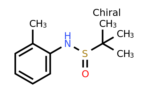 CAS 1372133-68-0 | (R)-2-Methyl-N-(o-tolyl)propane-2-sulfinamide