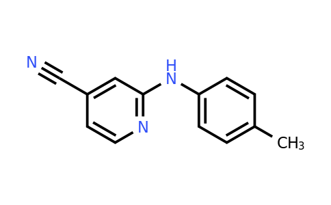 CAS 137225-07-1 | 2-(p-Tolylamino)isonicotinonitrile