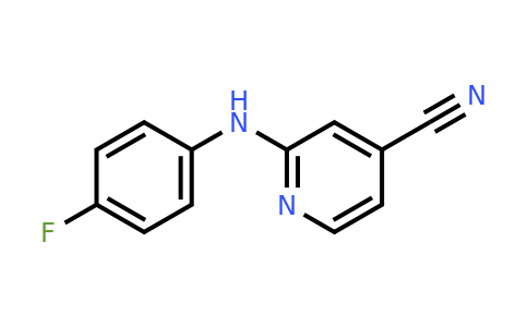 CAS 137225-11-7 | 2-[(4-fluorophenyl)amino]pyridine-4-carbonitrile