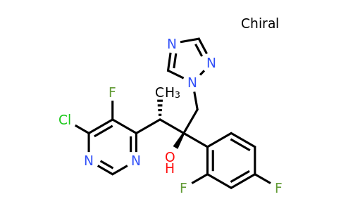 CAS 137234-75-4 | (2R,3S)-rel-3-(6-Chloro-5-fluoropyrimidin-4-yl)-2-(2,4-difluorophenyl)-1-(1H-1,2,4-triazol-1-yl)butan-2-ol