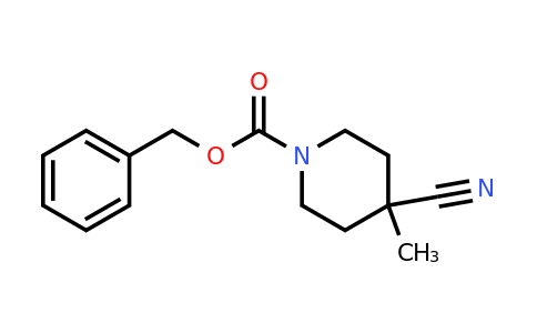 CAS 1372534-37-6 | 4-Cyano-4-methyl-piperidine-1-carboxylic acid benzyl ester