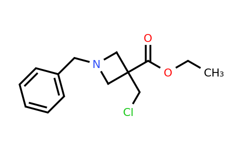 CAS 137266-85-4 | Ethyl 1-benzyl-3-(chloromethyl)azetidine-3-carboxylate