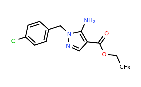 CAS 137278-71-8 | ethyl 5-amino-1-[(4-chlorophenyl)methyl]-1H-pyrazole-4-carboxylate