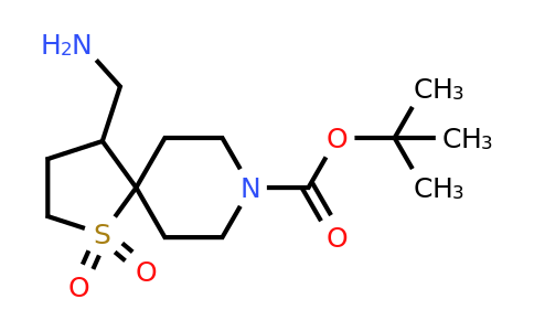 CAS 1373028-03-5 | tert-butyl 4-(aminomethyl)-1-thia-8-azaspiro[4.5]decane-8-carboxylate 1,1-dioxide