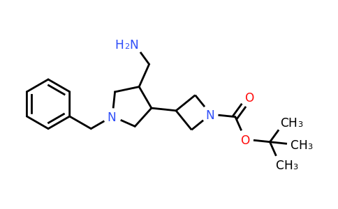 CAS 1373028-14-8 | tert-Butyl 3-(4-(aminomethyl)-1-benzylpyrrolidin-3-yl)azetidine-1-carboxylate