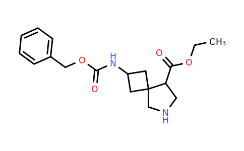 CAS 1373028-28-4 | ethyl 2-(((benzyloxy)carbonyl)amino)-6-azaspiro[3.4]octane-8-carboxylate